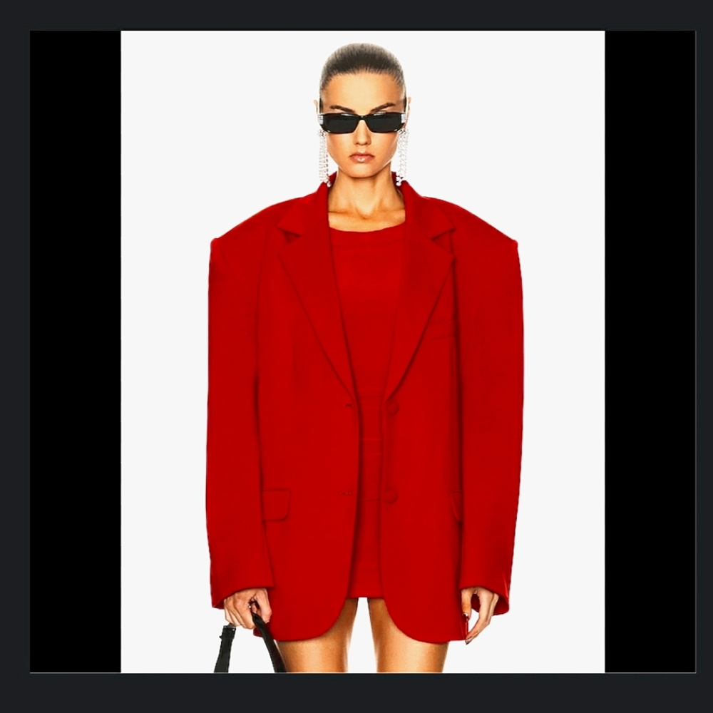 Oversized ❤️ Cashmere Wool Blazer